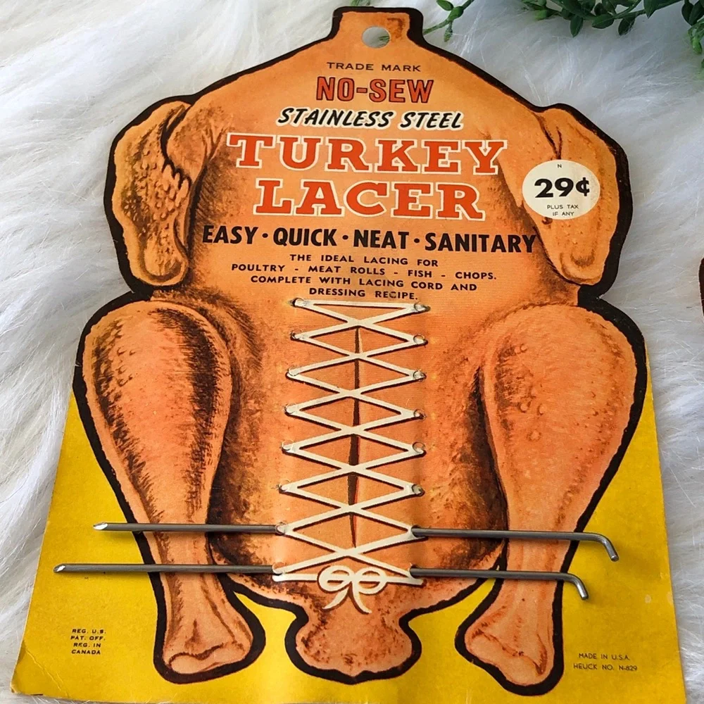 Vintage poultry lacers